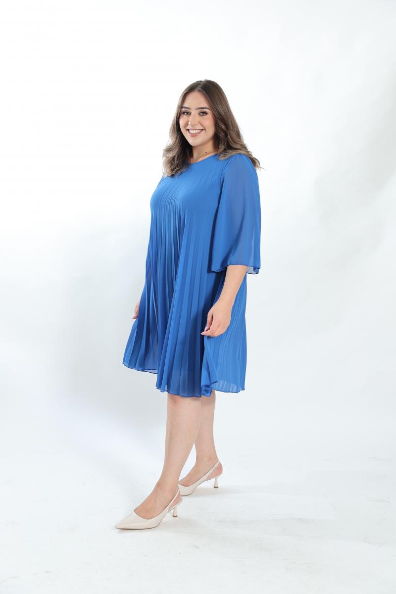 שמלת פליסה וואן סייז