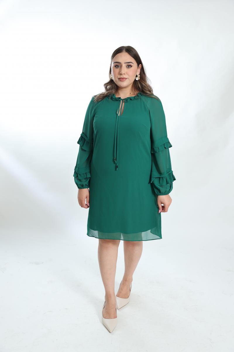 שמלת קוקטייל וניס ירוקה